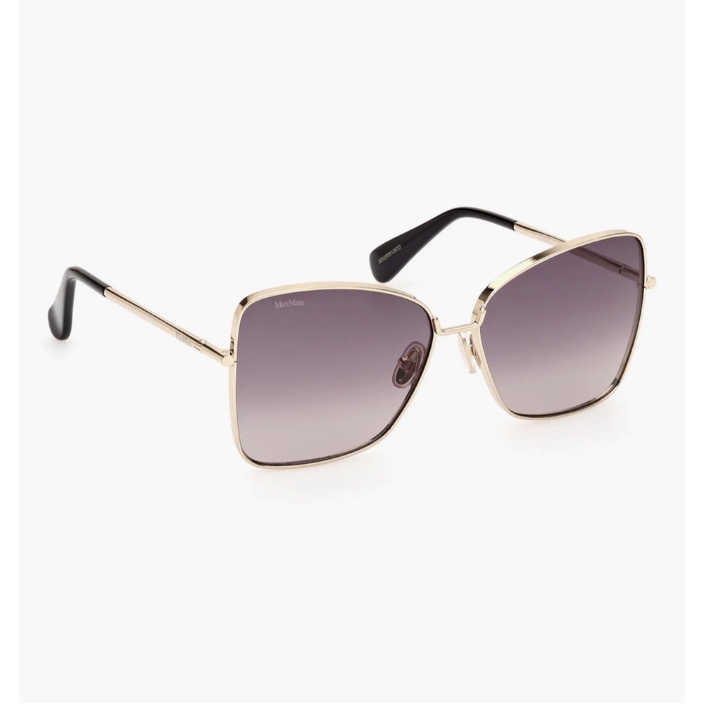 MaxMara Women's‎ Sunglasses with Gold Frame